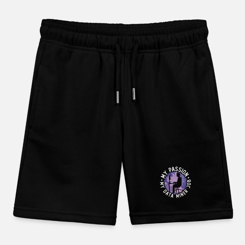 Data Miner My Passion My Data Computer Engineering Kinder Organic Joggingshorts Mini Bolter von Stanley/Stella