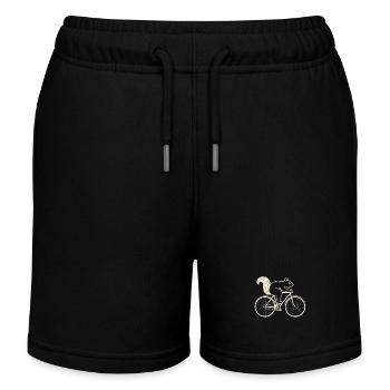 Écureuil - Short de jogging enfant bio Stanley/Stella - noir - Devant