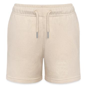 Vintage - Original since February 1996 Birthday - Kids Organic Sweat Shorts by Stanley/Stella - soft Ecru - Front