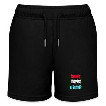 Tamburello : là où le rythme rencontre le sport - Short de jogging enfant bio Stanley/Stella - noir - Devant