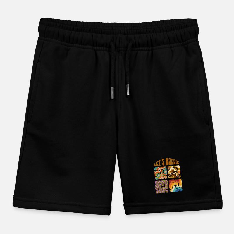 Let's Boogie Retro Muster Kinder Organic Joggingshorts Mini Bolter von Stanley/Stella