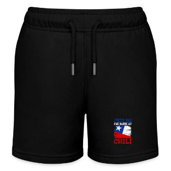 Je peux pas je me barre au Chili - Short de jogging enfant bio Stanley/Stella - noir - Devant
