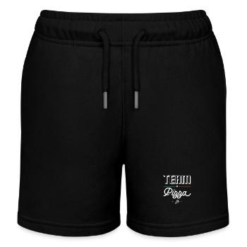 Team Pizza - Pour fans de pizza et les Pizzaiolos - Short de jogging enfant bio Stanley/Stella - noir - Devant