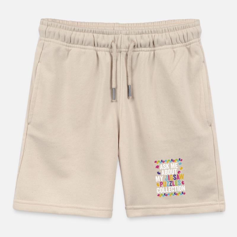 Posez-moi des questions sur la résolution de ma collection de puzzles Short de jogging enfant bio Stanley/Stella