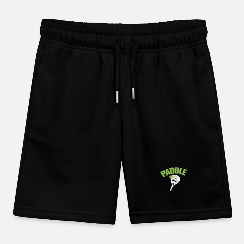 Paddle Tennis mit Padelschläger Kinder Organic Joggingshorts Mini Bolter von Stanley/Stella