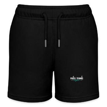 Légende du padel - Short de jogging enfant bio Stanley/Stella - noir - Devant