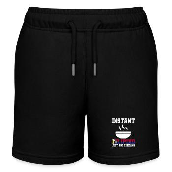 Lustiges Philippinisches Sinigang T-Shirt - Kinder Organic Joggingshorts Mini Bolter von Stanley/Stella - Schwarz - Vorne