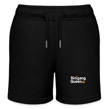 Sinigang Königin - Kinder Organic Joggingshorts Mini Bolter von Stanley/Stella - Schwarz - Vorne