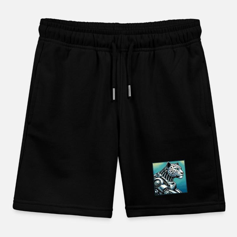 Robot léopard Short de jogging enfant bio Stanley/Stella