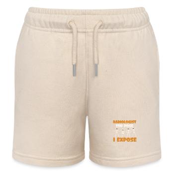 Radiology You Pose I Expose - Kinder Organic Joggingshorts Mini Bolter von Stanley/Stella - Natur - Vorne