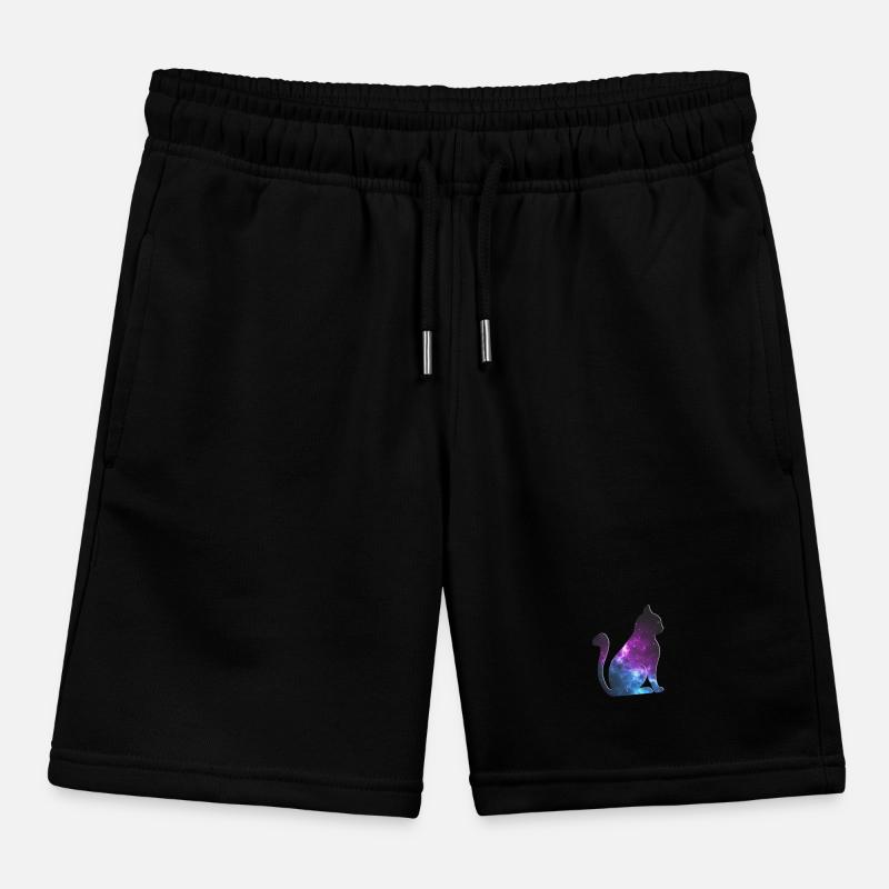 Chat Galaxy Space Short de jogging enfant bio Stanley/Stella