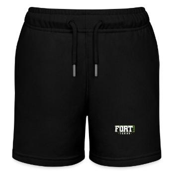 Fort Worth Texas Stadt in den USA - Kinder Organic Joggingshorts Mini Bolter von Stanley/Stella - Schwarz - Vorne