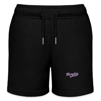 Memphis, Tennessee City, États-Unis - Short de jogging enfant bio Stanley/Stella - noir - Devant