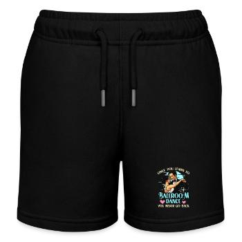 Ballroom Dance Once You Learn To Loves Dance Sport - Kids Organic Sweat Shorts by Stanley/Stella - black - Front