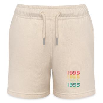 69 Jahre alter Jahrgang 1955 Limitierte Auflage 69. - Kinder Organic Joggingshorts Mini Bolter von Stanley/Stella - Natur - Vorne