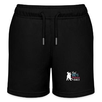 Ballroom Dance Cool Boys Ballroom Dance Dancing - Kids Organic Sweat Shorts by Stanley/Stella - black - Front