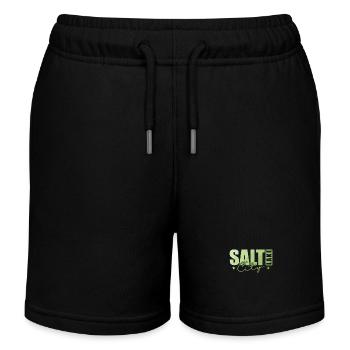 Salt Lake City, une ville de l’Utah. - Short de jogging enfant bio Stanley/Stella - noir - Devant