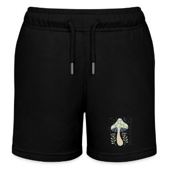 Pilze sind der Feenstaub der Natur. - Kinder Organic Joggingshorts Mini Bolter von Stanley/Stella - Schwarz - Vorne