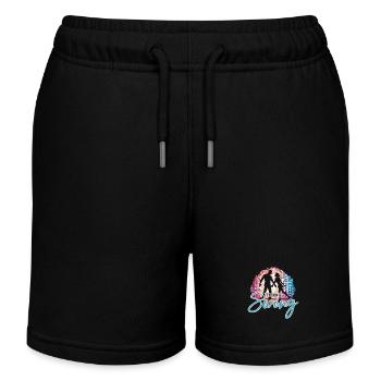 Swing Dance It's Gon'a Swing Loves Dance Sport - Kids Organic Sweat Shorts by Stanley/Stella - black - Front