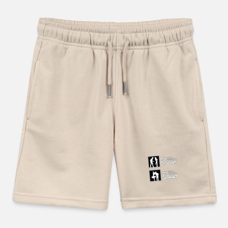 Danseuse Swing Mon Problème Ma Solution Pictogramme Maman Short de jogging enfant bio Stanley/Stella