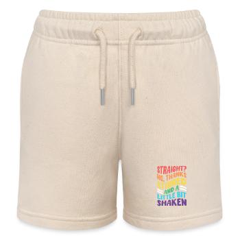 Lustiges Lgbtq-pride-monats-t-shirt - Kinder Organic Joggingshorts Mini Bolter von Stanley/Stella - Natur - Vorne