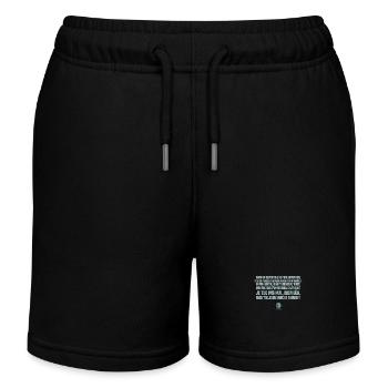 Un reportage de pure invention... Replique culte - Short de jogging enfant bio Stanley/Stella - noir - Devant