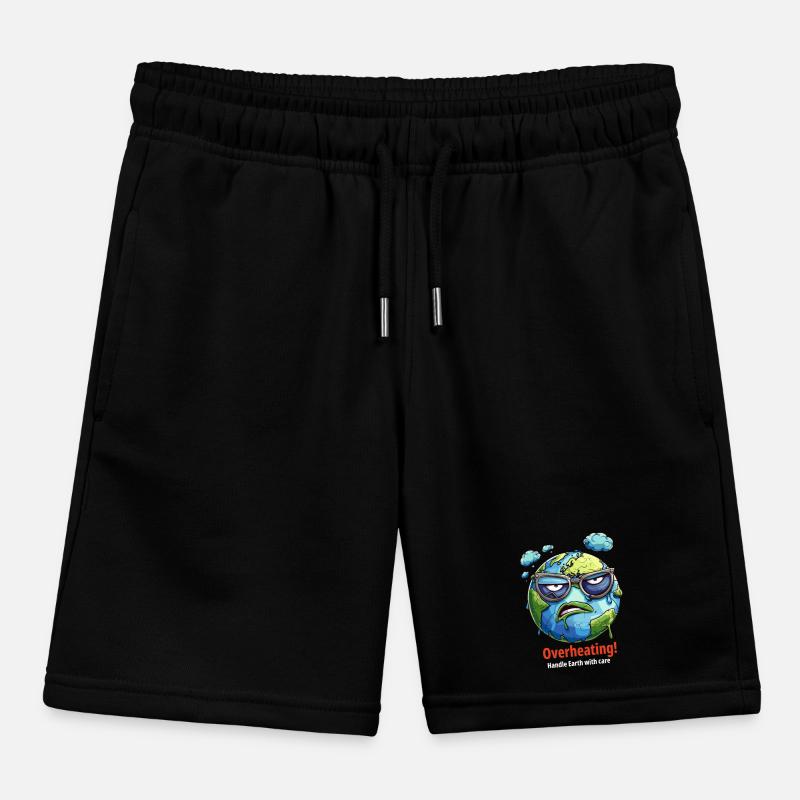 Überhitzung - Handle Die Erde Sorgfältig Kinder Organic Joggingshorts Mini Bolter von Stanley/Stella