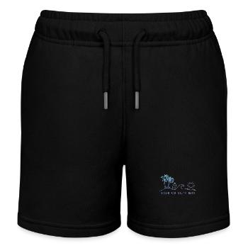 Surfer Vintage Surf Geschenk - Kinder Organic Joggingshorts Mini Bolter von Stanley/Stella - Schwarz - Vorne