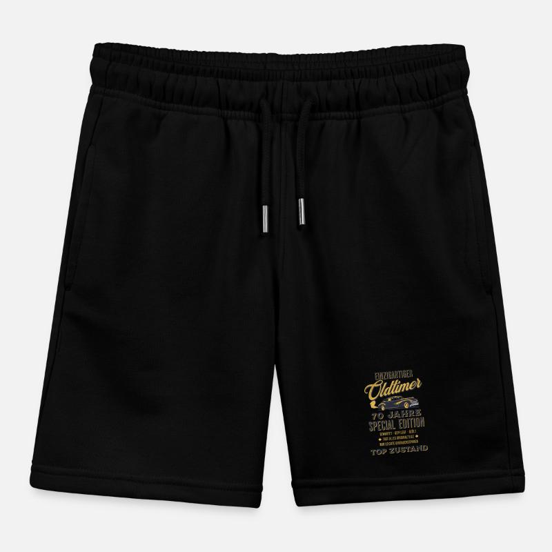 70. Geburtstag Oldtimer TOP ZUSTAND Kinder Organic Joggingshorts Mini Bolter von Stanley/Stella