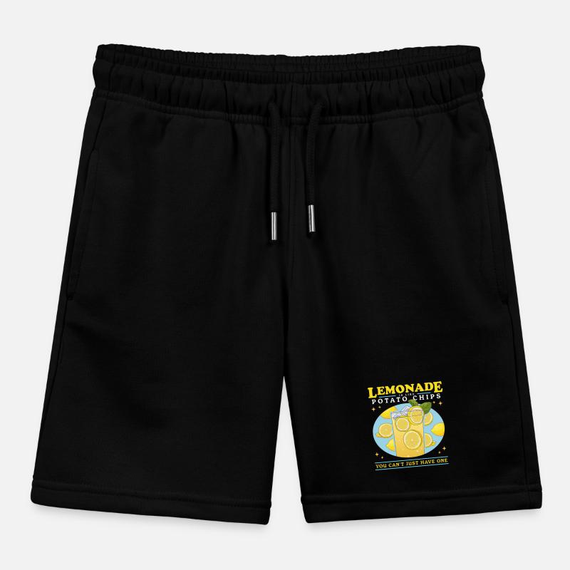 Lemonade Effervescent Lemon Lemonade Gift Kids Organic Sweat Shorts by Stanley/Stella