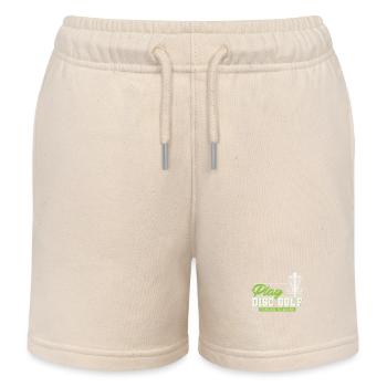Play Disc Golf - Kinder Organic Joggingshorts Mini Bolter von Stanley/Stella - Natur - Vorne