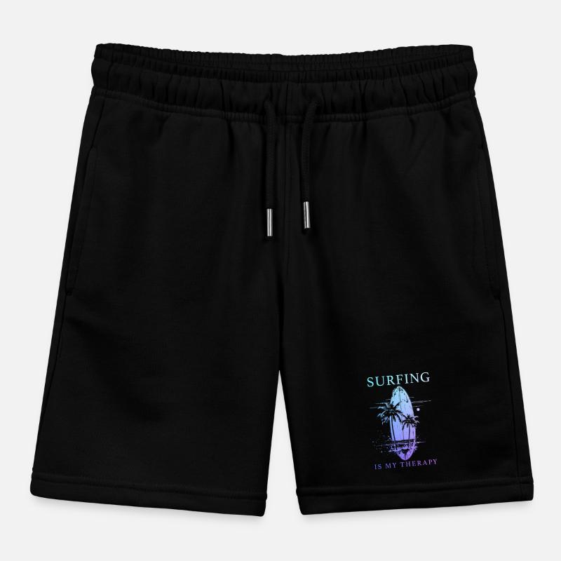 Surfen Vintage Surfer Geschenk Kinder Organic Joggingshorts Mini Bolter von Stanley/Stella
