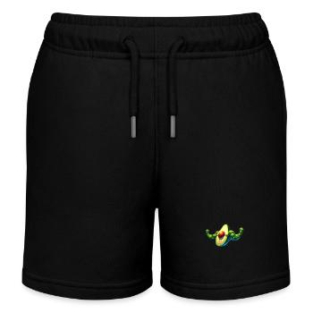 Avocat fort - Short de jogging enfant bio Stanley/Stella - noir - Devant