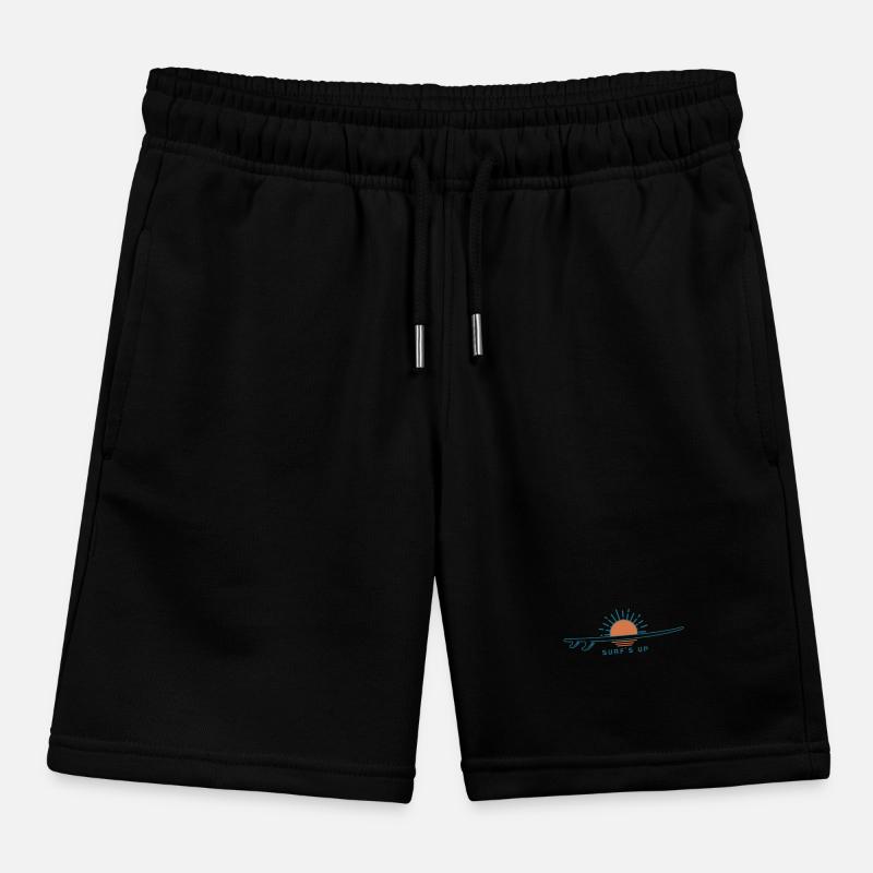 Surfen Vintage Surfer Geschenk Kinder Organic Joggingshorts Mini Bolter von Stanley/Stella