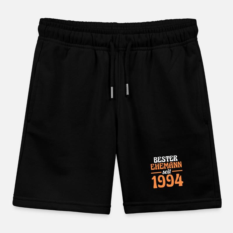 Valentinstag Bester Ehemann Seit 1994 Kinder Organic Joggingshorts Mini Bolter von Stanley/Stella