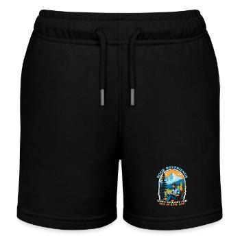Reading Book Boyfriends God's Apology Literature - Kids Organic Sweat Shorts by Stanley/Stella - black - Front