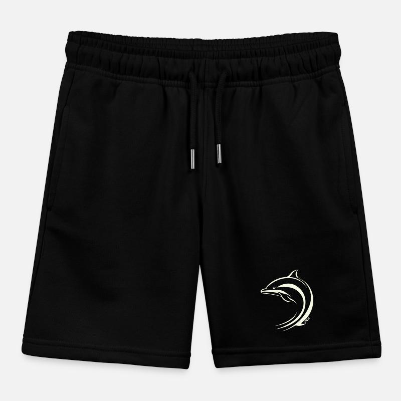 Minimal Delfin Kinder Organic Joggingshorts Mini Bolter von Stanley/Stella