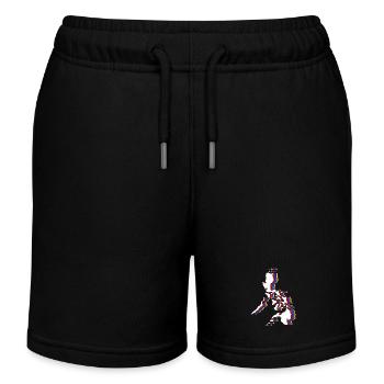 Filipino Philippines - Short de jogging enfant bio Stanley/Stella - noir - Devant