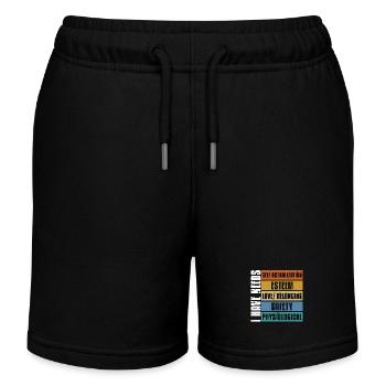 School Psych I Have Needs Psychologist Counseling - Kids Organic Sweat Shorts by Stanley/Stella - black - Front
