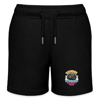 School Psychologist Helping Young Minds Counseling - Kinder Organic Joggingshorts Mini Bolter von Stanley/Stella - Schwarz - Vorne