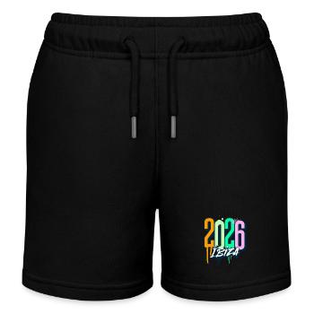 2026 Ibiza - Short de jogging enfant bio Stanley/Stella - noir - Devant