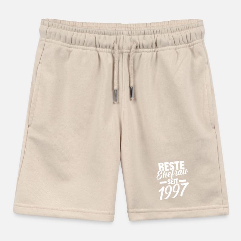 Valentinstag Beste Ehefrau Seit 1997 Kinder Organic Joggingshorts Mini Bolter von Stanley/Stella