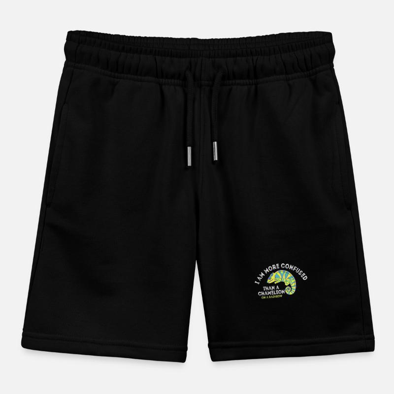 Je suis plus confus qu’un caméléon Short de jogging enfant bio Stanley/Stella