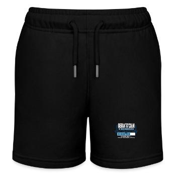 Geriatric Nurse Geriatrician Is Recharging Nursing - Kids Organic Sweat Shorts by Stanley/Stella - black - Front