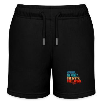 Wagner Legendary Family Myth Living Legends - Kinder Organic Joggingshorts Mini Bolter von Stanley/Stella - Schwarz - Vorne
