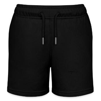 Wagner Personalized Family Name Heart - Kinder Organic Joggingshorts Mini Bolter von Stanley/Stella - Schwarz - Vorne