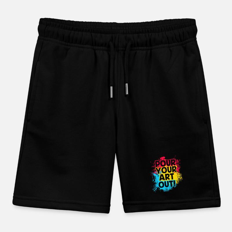 Painter Kids Organic Sweat Shorts by Stanley/Stella