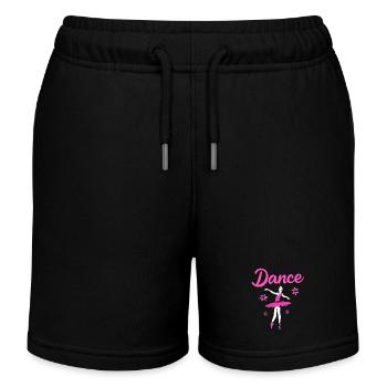 Danseuse de ballet - Short de jogging enfant bio Stanley/Stella - noir - Devant