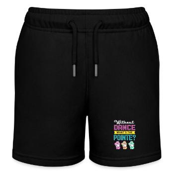 Danseuse de ballet - Short de jogging enfant bio Stanley/Stella - noir - Devant