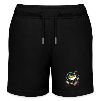 Univers Système Solaire - Short de jogging enfant bio Stanley/Stella - noir - Devant